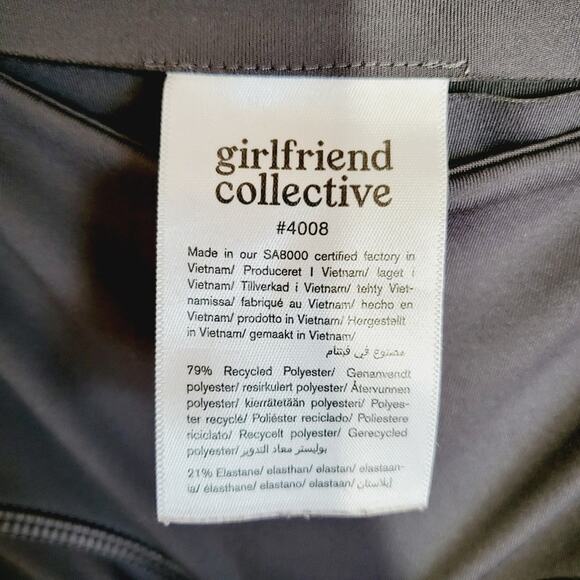 Girlfriend Collective Gray Lite Workout Leggings - Picture 7 of 8
